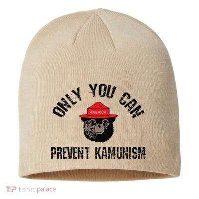 Only You Can Prevent Kamunism Communism Sustainable Beanie