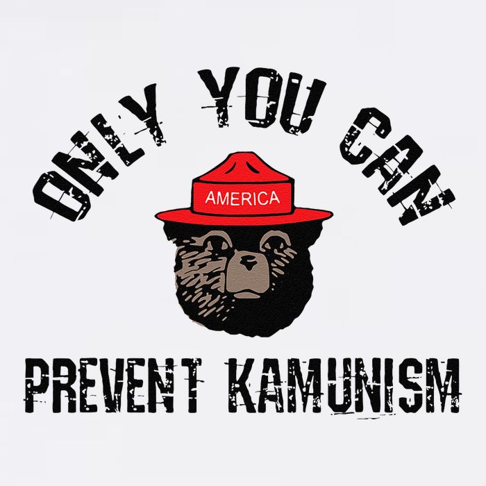 Only You Can Prevent Kamunism Communism Garment-Dyed Sweatshirt