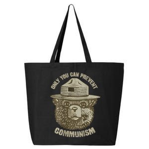 Only You Can Prevent Communism Camping Bear 25L Jumbo Tote