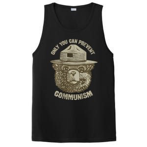 Only You Can Prevent Communism Camping Bear PosiCharge Competitor Tank