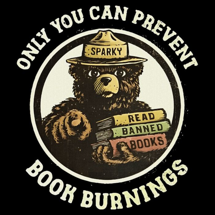 Only You Can Prevent Book Burnings T-Shirt