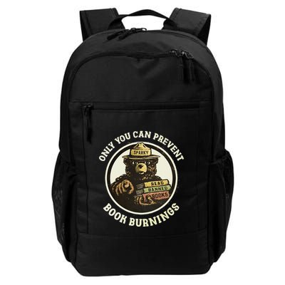 Only You Can Prevent Book Burnings Daily Commute Backpack