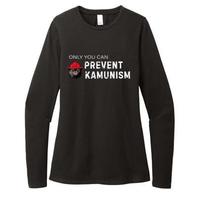 Only You Can Prevent Kamunism Communism Election Humor 2024 Womens CVC Long Sleeve Shirt