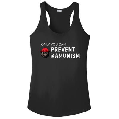 Only You Can Prevent Kamunism Communism Election Humor 2024 Ladies PosiCharge Competitor Racerback Tank