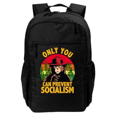 On You Can Prevent Socialism Bear Backpack