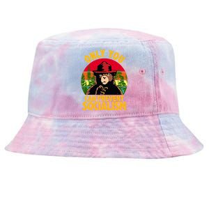 On You Can Prevent Socialism Bear Tie-Dyed Bucket Hat