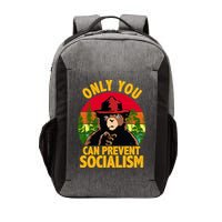 On You Can Prevent Socialism Bear Vector Backpack