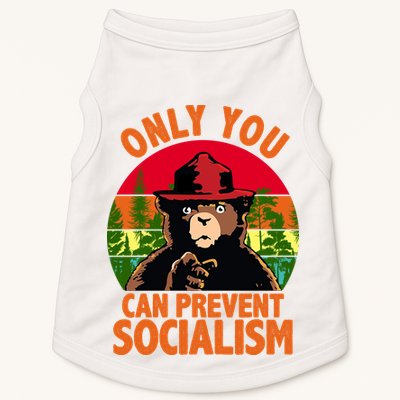 On You Can Prevent Socialism Bear Doggie Tank