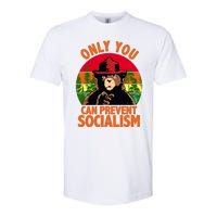 On You Can Prevent Socialism Bear Softstyle CVC T-Shirt