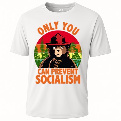 On You Can Prevent Socialism Bear Performance Shirt