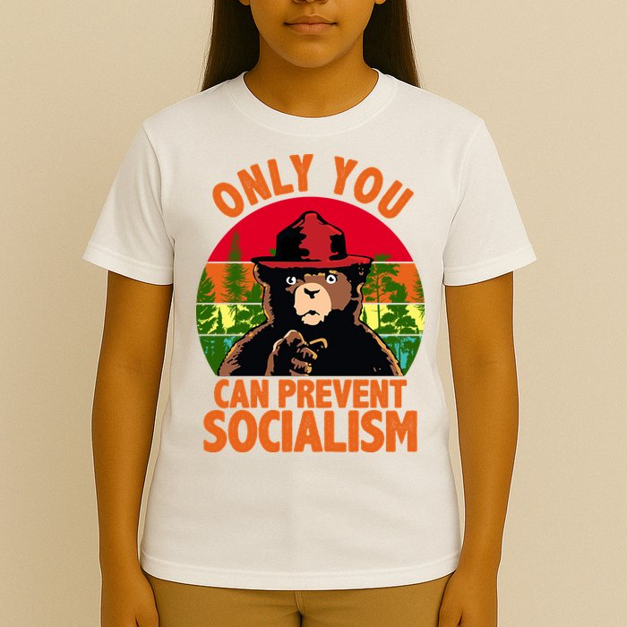 On You Can Prevent Socialism Bear T-Shirt