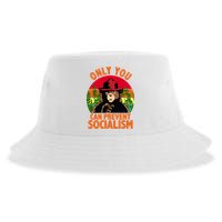 On You Can Prevent Socialism Bear Sustainable Bucket Hat