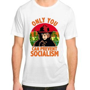 On You Can Prevent Socialism Bear Adult ChromaSoft Performance T-Shirt