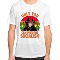 On You Can Prevent Socialism Bear Adult ChromaSoft Performance T-Shirt