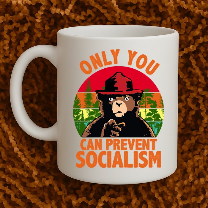 On You Can Prevent Socialism Bear Mug