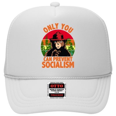 On You Can Prevent Socialism Bear Trucker Hat