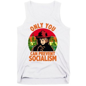 On You Can Prevent Socialism Bear Tank Top