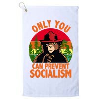 On You Can Prevent Socialism Bear Golf Towel