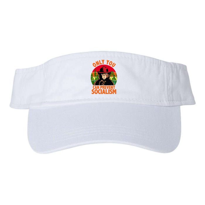 On You Can Prevent Socialism Bear Visor