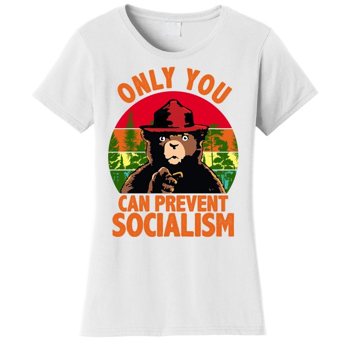 On You Can Prevent Socialism Bear Women's T-Shirt