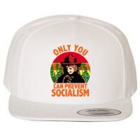 On You Can Prevent Socialism Bear Wool Snapback Cap