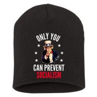 Only You Can Prevent Socialism Anti Socialism Short Acrylic Beanie