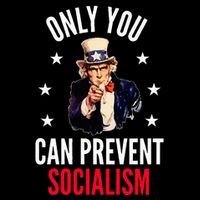 Only You Can Prevent Socialism Anti Socialism Short Acrylic Beanie