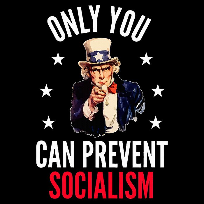 Only You Can Prevent Socialism Anti Socialism Short Acrylic Beanie