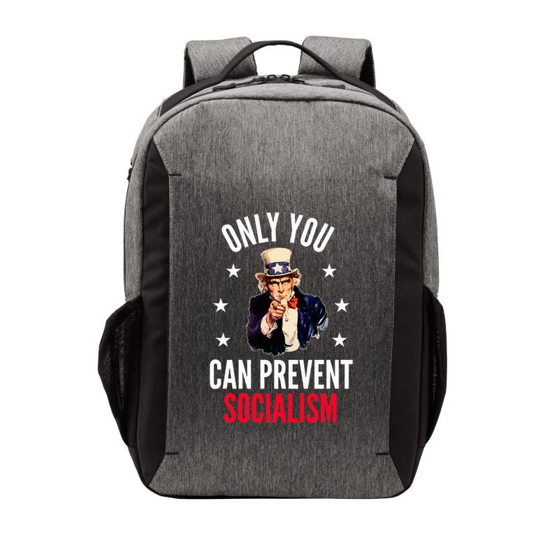 Only You Can Prevent Socialism Anti Socialism Vector Backpack