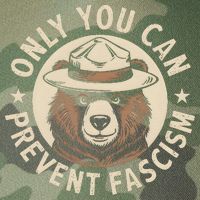 Only You Can Prevent Fascism Legacy Tie Dye Trucker Hat