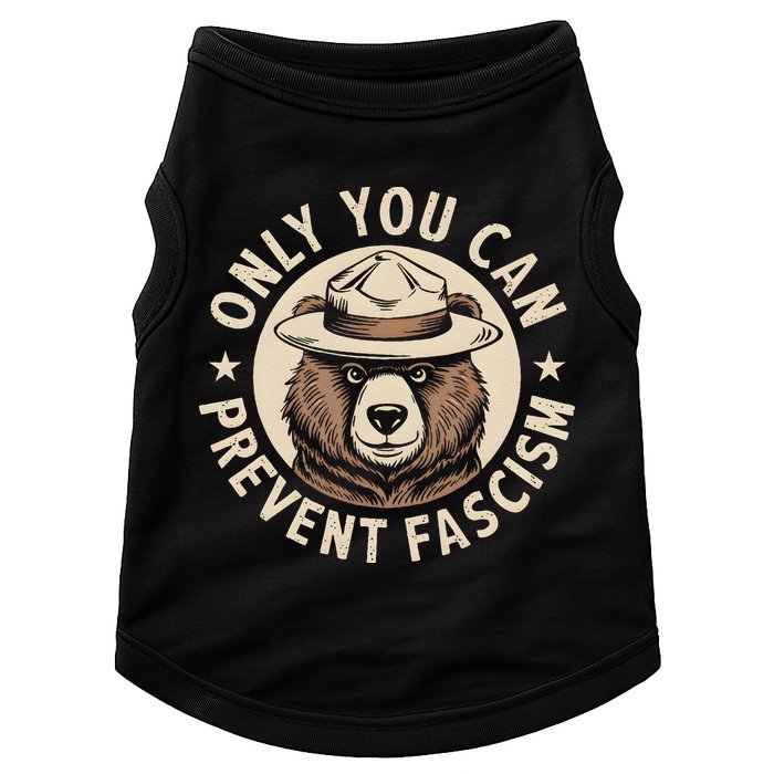 Only You Can Prevent Fascism Doggie Tank