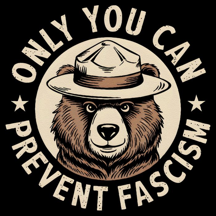 Only You Can Prevent Fascism 16 in Basic Backpack