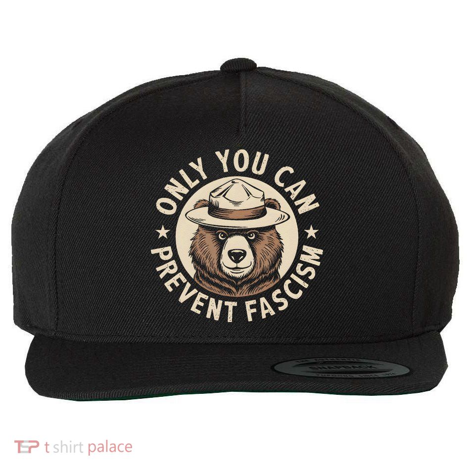 Only You Can Prevent Fascism Wool Snapback Cap