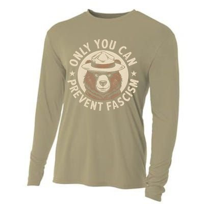 Only You Can Prevent Fascism Cooling Performance Long Sleeve Crew