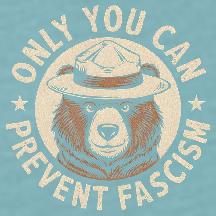 Only You Can Prevent Fascism Sueded Cloud Jersey T-Shirt