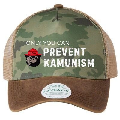 Only You Can Prevent Kamunism Communism Election Humor 2024 Legacy Tie Dye Trucker Hat