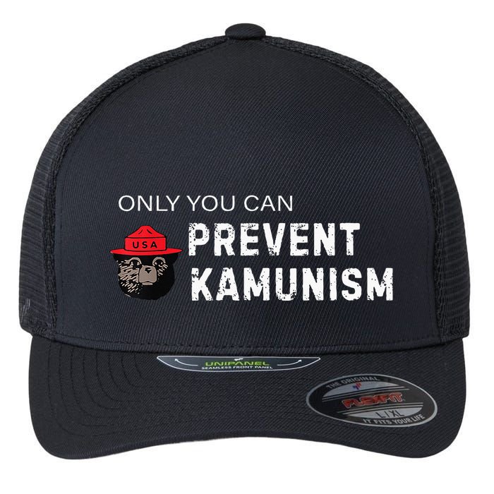 Only You Can Prevent Kamunism Communism Election Humor 2024 Flexfit Unipanel Trucker Cap