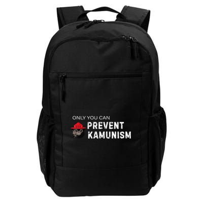 Only You Can Prevent Kamunism Communism Election Humor 2024 Backpack