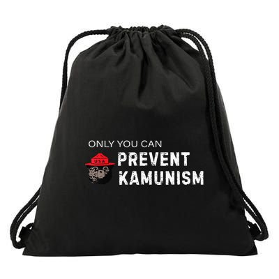 Only You Can Prevent Kamunism Communism Election Humor 2024 Drawstring Bag