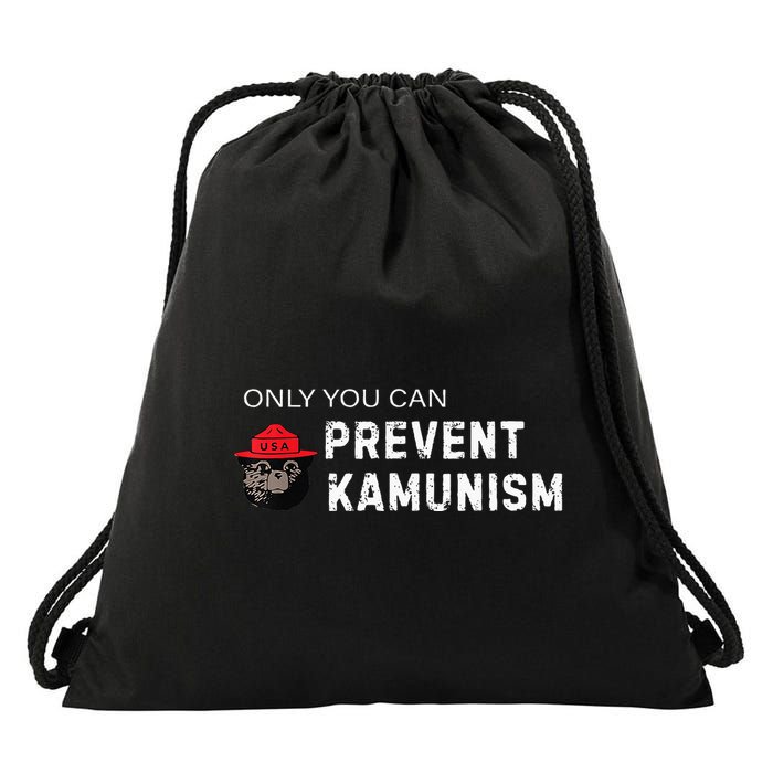 Only You Can Prevent Kamunism Communism Election Humor 2024 Drawstring Bag