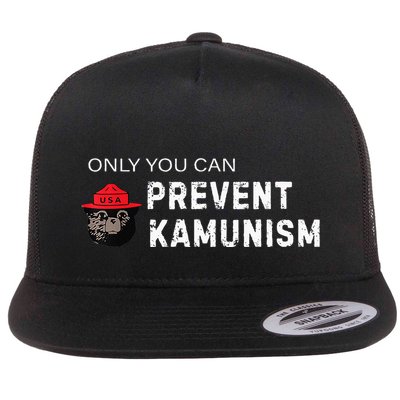 Only You Can Prevent Kamunism Communism Election Humor 2024 Flatbill Hat