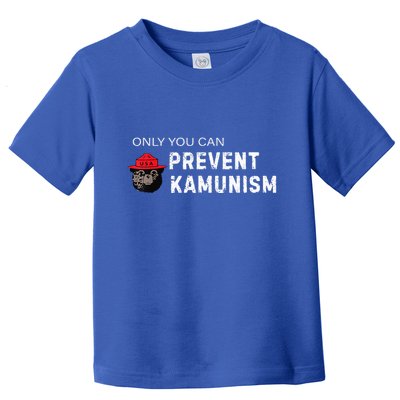 Only You Can Prevent Kamunism Communism Election Humor 2024 Toddler T-Shirt