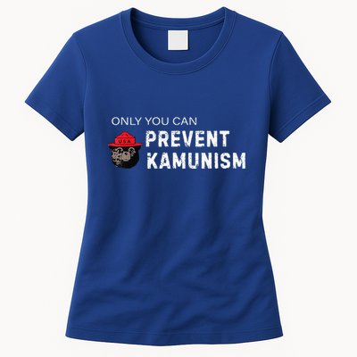 Only You Can Prevent Kamunism Communism Election Humor 2024 Womens T-Shirt