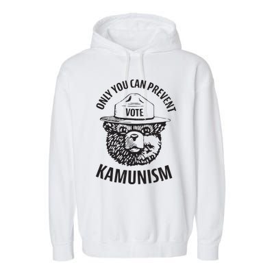 Only You Can Prevent Kamunism Communism Election Humor 2024 Garment-Dyed Fleece Hoodie