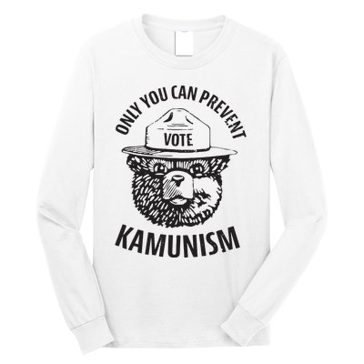 Only You Can Prevent Kamunism Communism Election Humor 2024 Long Sleeve Shirt