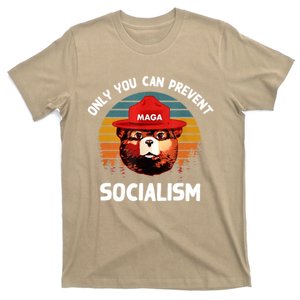 Only You Can Prevent Socialism MAGA Bear Republican 1 T-Shirt