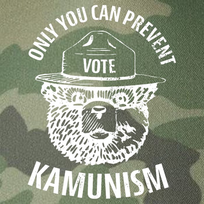 Only You Can Prevent Kamunism Vote Legacy Tie Dye Trucker Hat