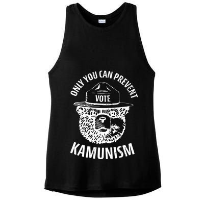 Only You Can Prevent Kamunism Vote Ladies PosiCharge Tri-Blend Wicking Tank