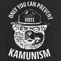 Only You Can Prevent Kamunism Vote 7 Panel Mesh Trucker Snapback Hat