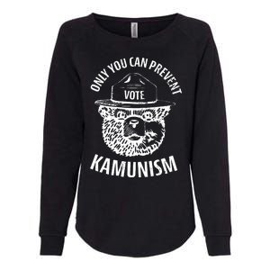 Only You Can Prevent Kamunism Vote Womens California Wash Sweatshirt